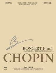 cover Piano Concerto in F Minor, Op. 21 Study Scores sheet music cover